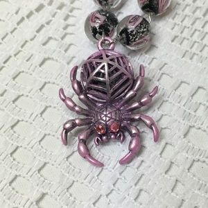 Spider Necklace by Pyxiemoon
